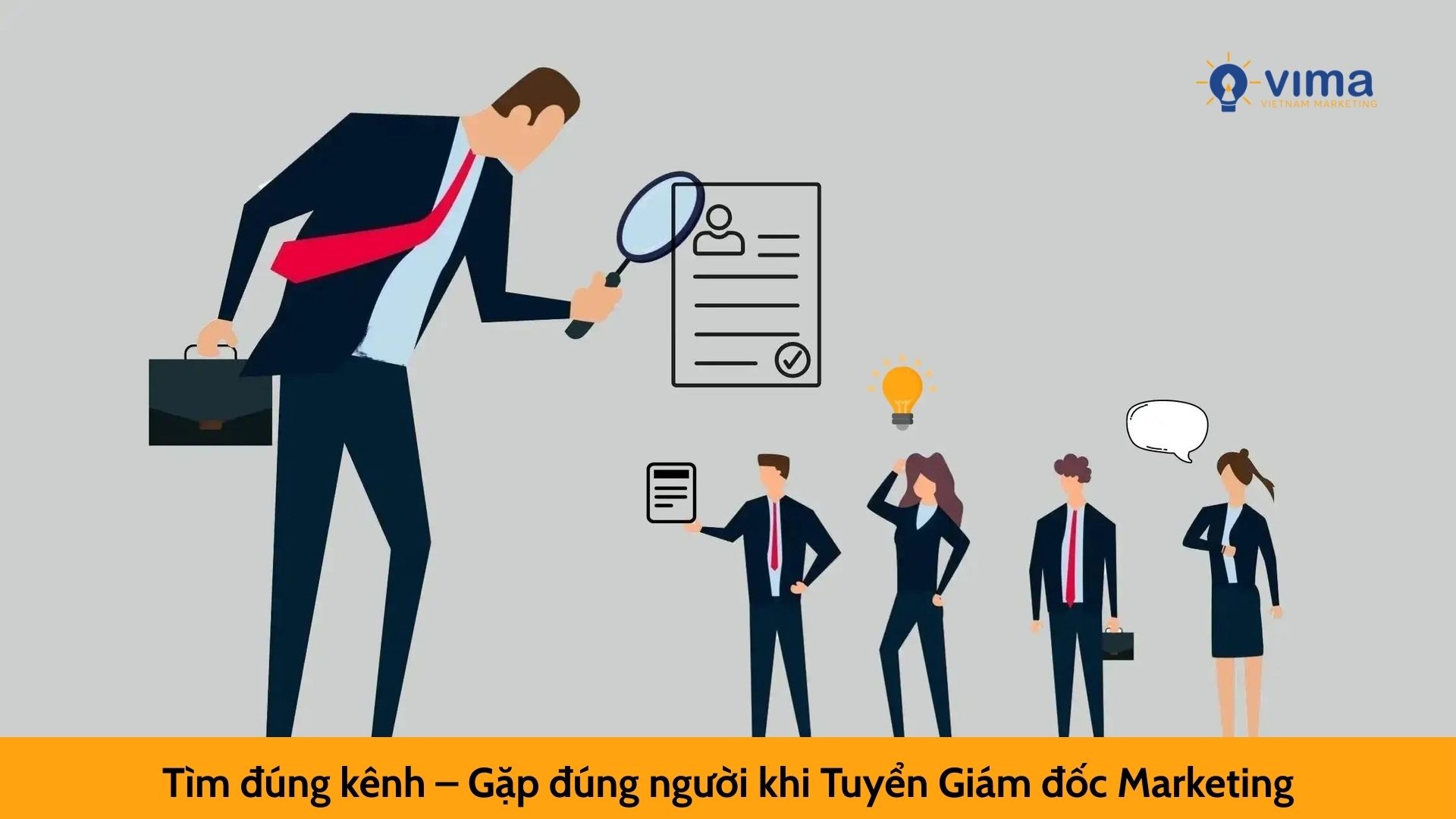 Tìm đúng kênh – Gặp đúng người khi Tuyển Giám đốc Marketing