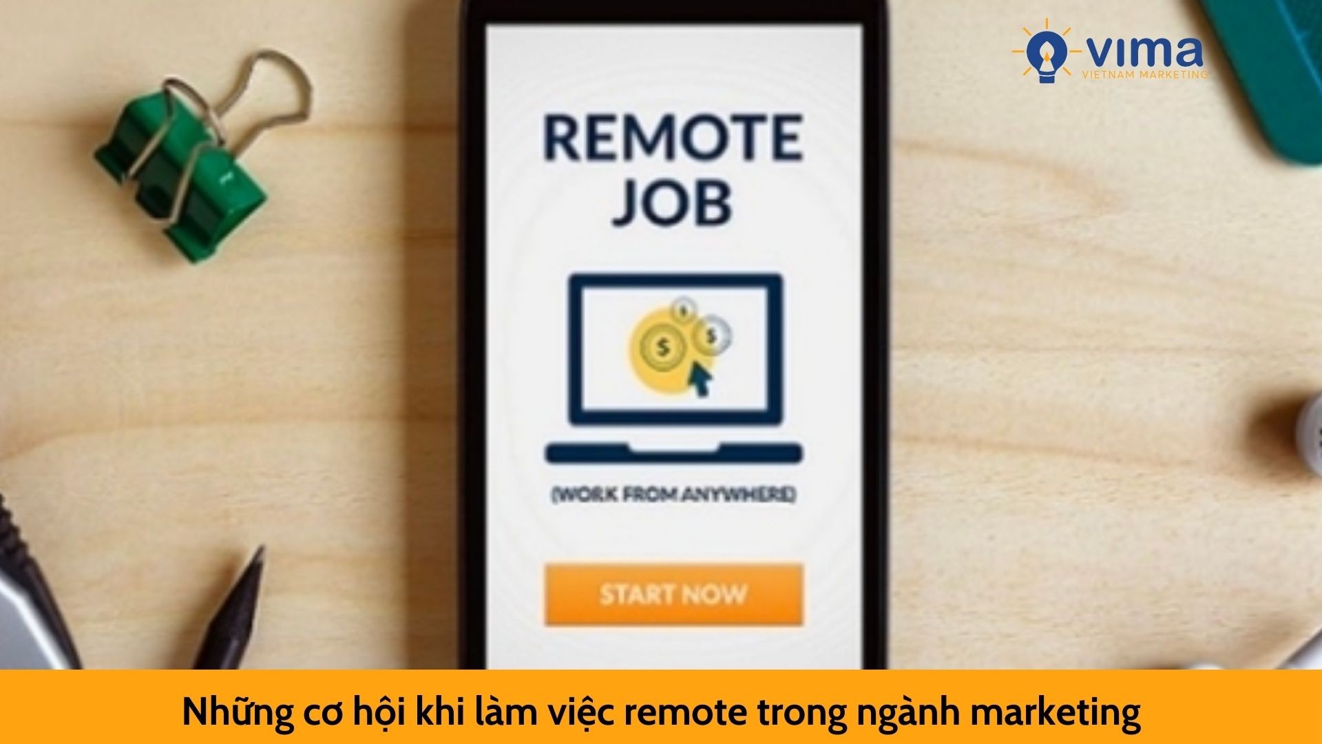 Những cơ hội khi làm việc remote trong ngành marketing