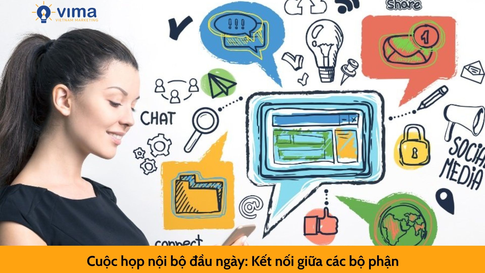 Cuộc họp nội bộ đầu ngày: Kết nối giữa các bộ phận