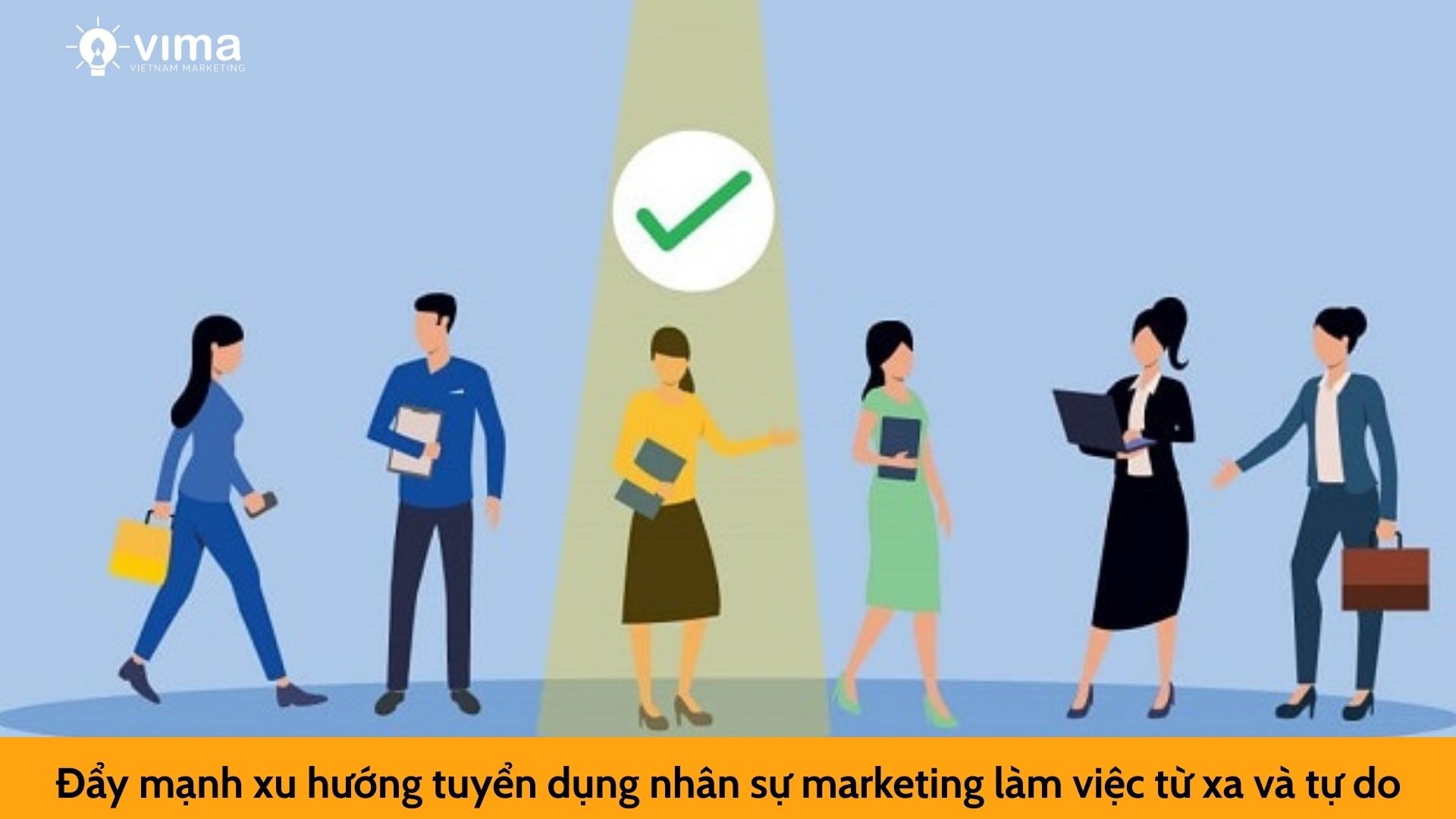 Đẩy mạnh xu hướng tuyển dụng nhân sự marketing làm việc từ xa và tự do