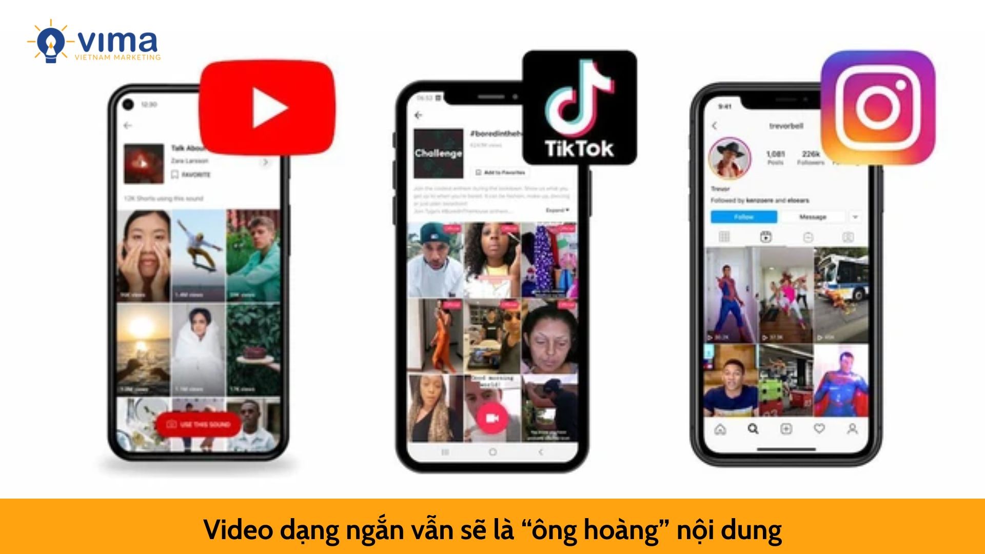 Video dạng ngắn vẫn sẽ là “ông hoàng” nội dung