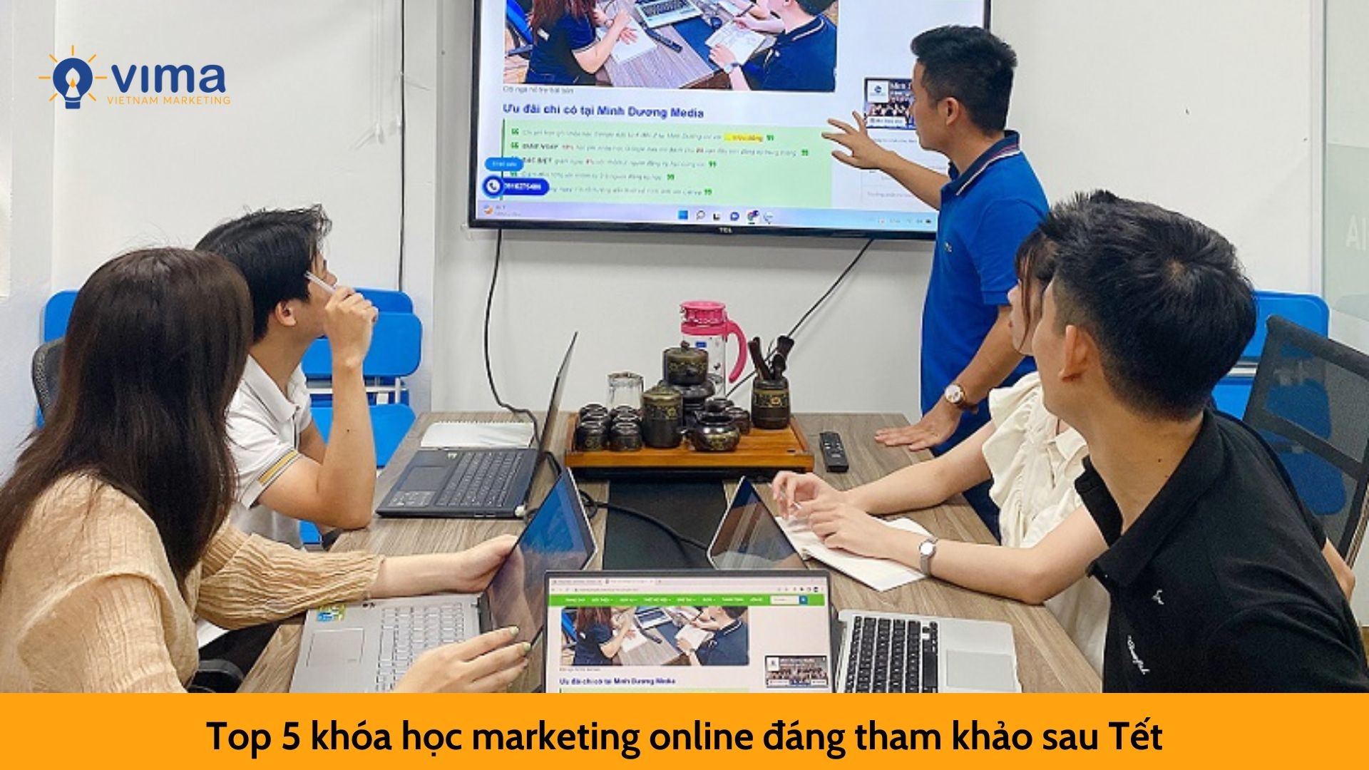 Top 5 khóa học marketing online đáng tham khảo sau Tết