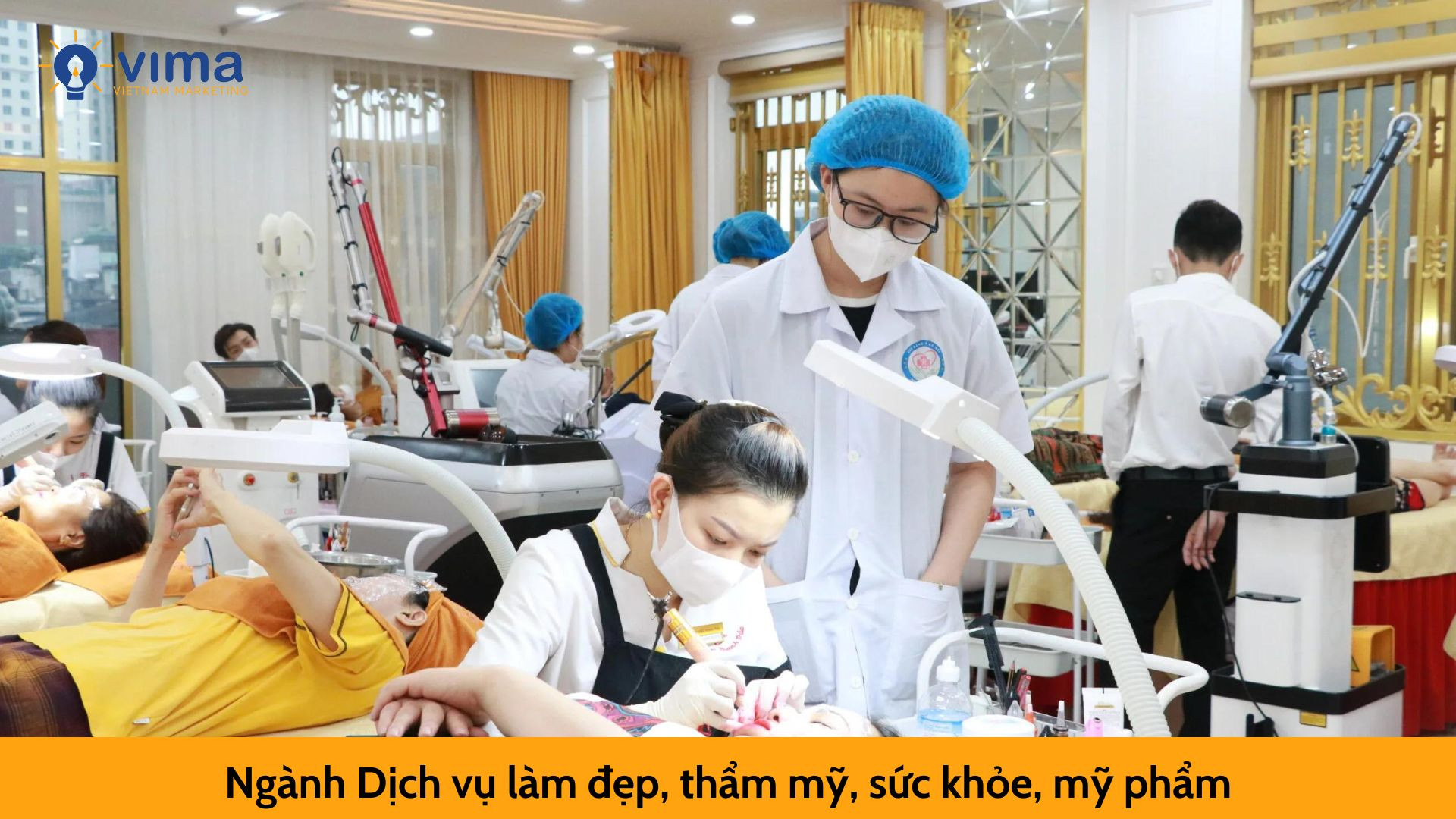 Ngành Dịch vụ làm đẹp, thẩm mỹ, sức khỏe, mỹ phẩm