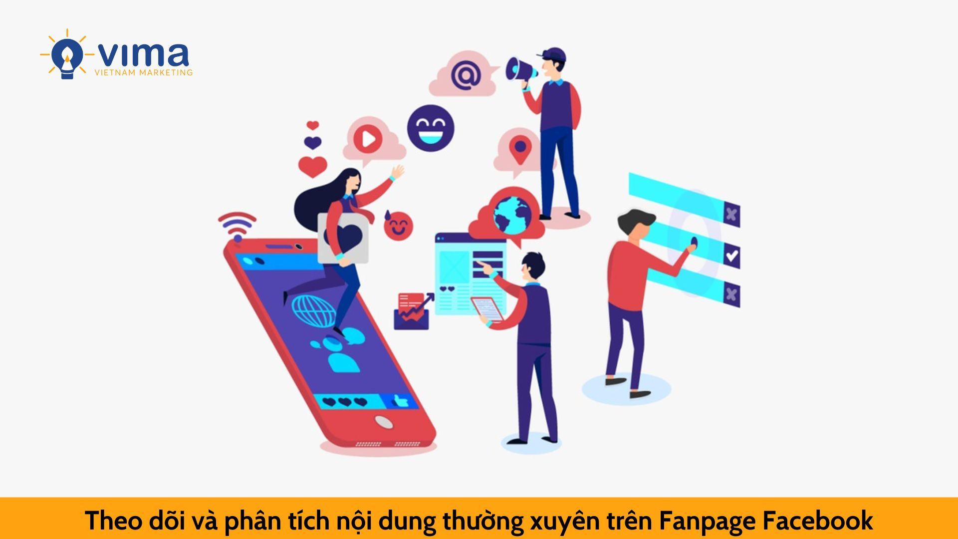 Theo dõi và phân tích nội dung thường xuyên trên Fanpage Facebook