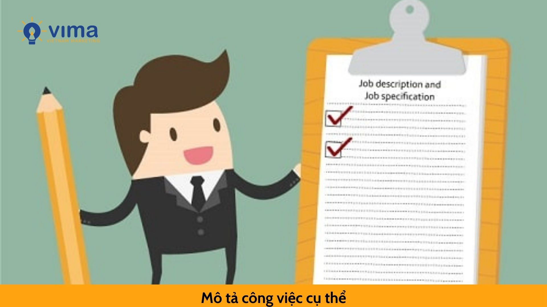 Mô tả công việc cụ thể