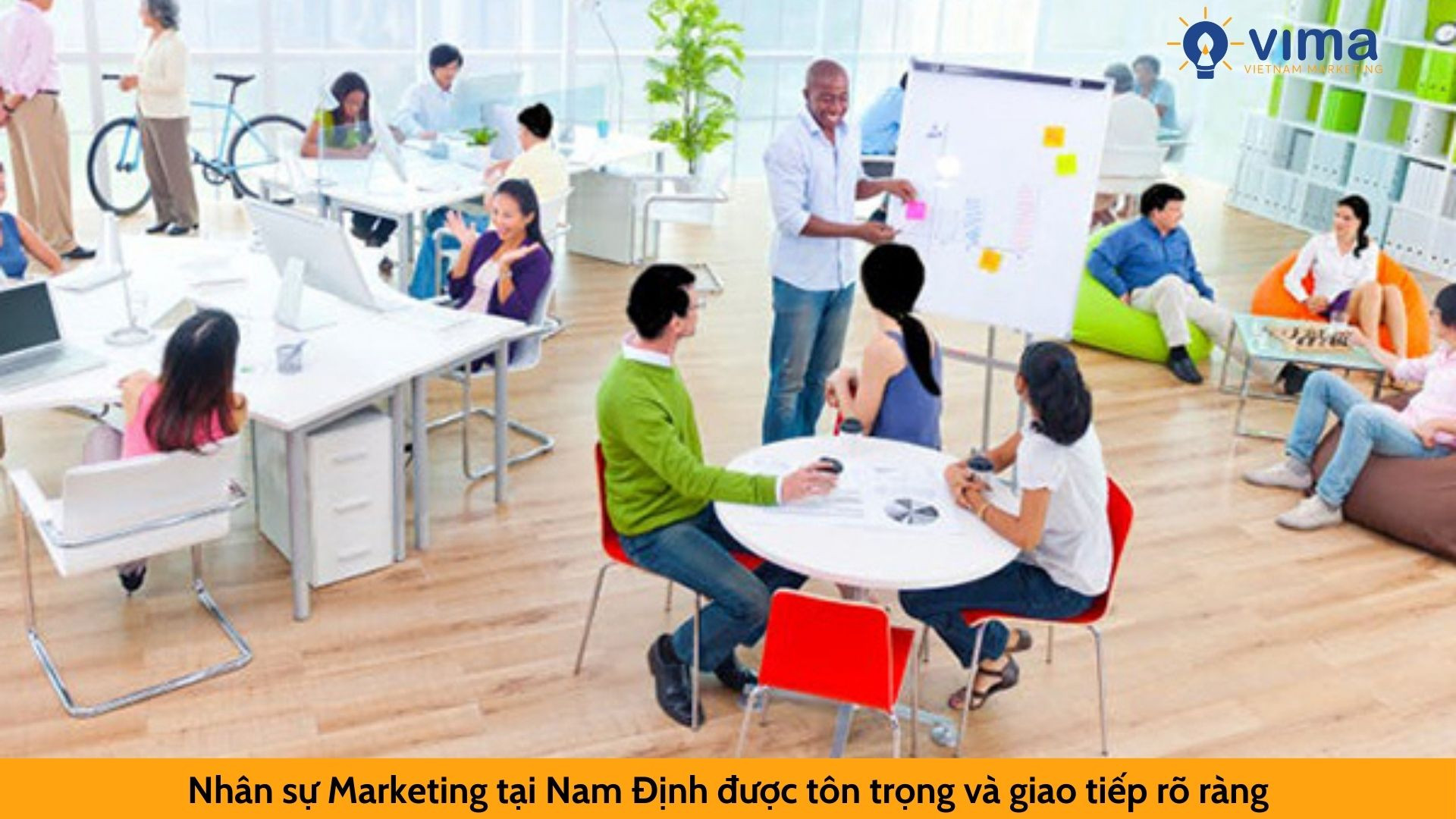 Nhân sự Marketing tại Nam Định được tôn trọng và giao tiếp rõ ràng
