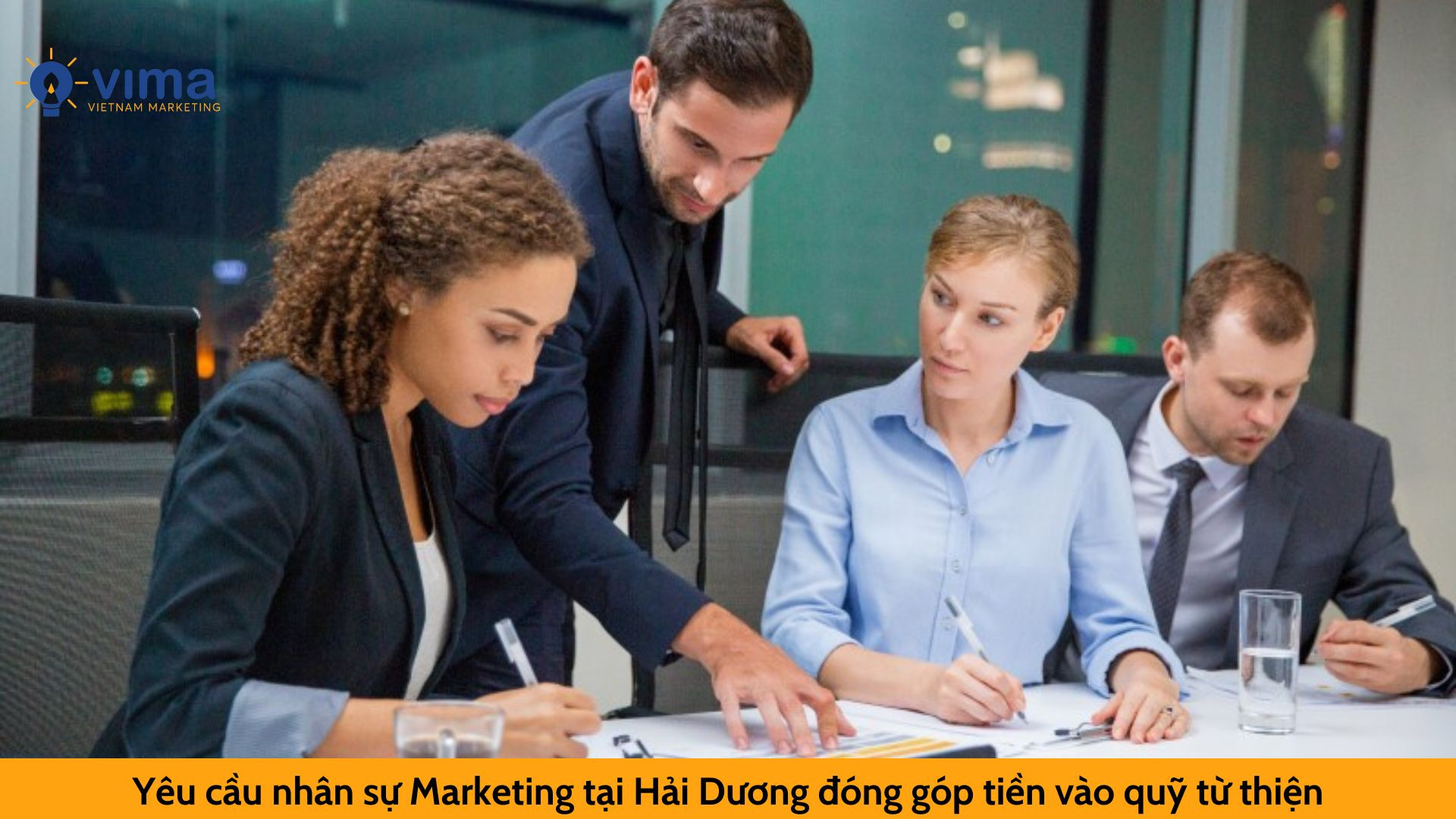 Yêu cầu nhân sự Marketing tại Hải Dương đóng góp tiền vào quỹ từ thiện
