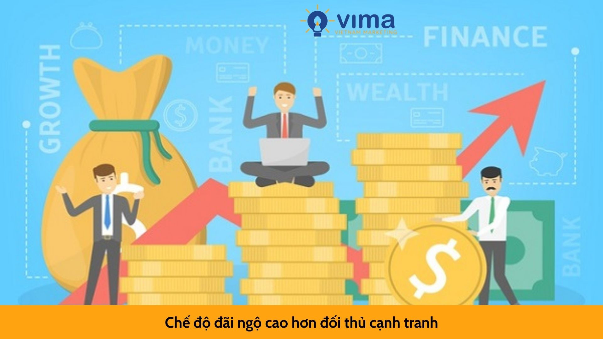 Chế độ đãi ngộ cao hơn đối thủ cạnh tranh
