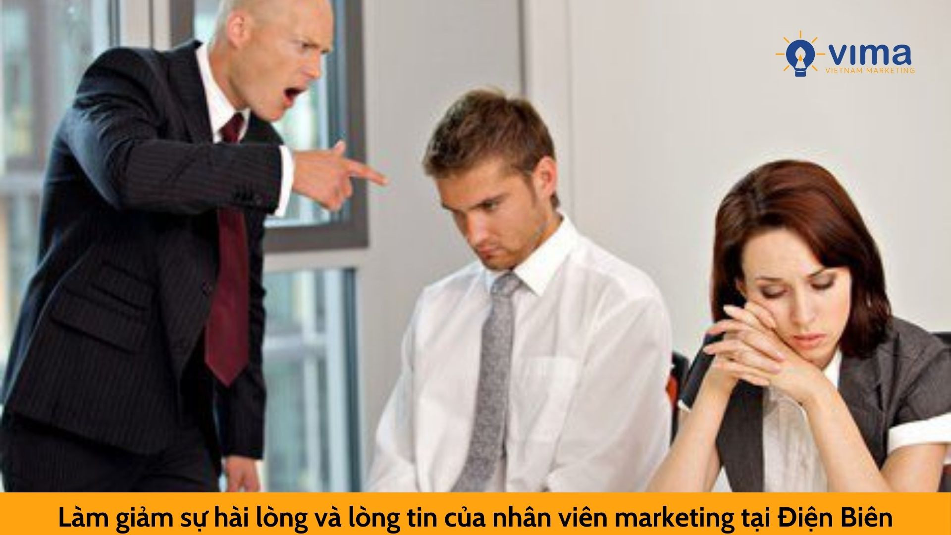 Làm giảm sự hài lòng và lòng tin của nhân viên marketing tại Điện Biên