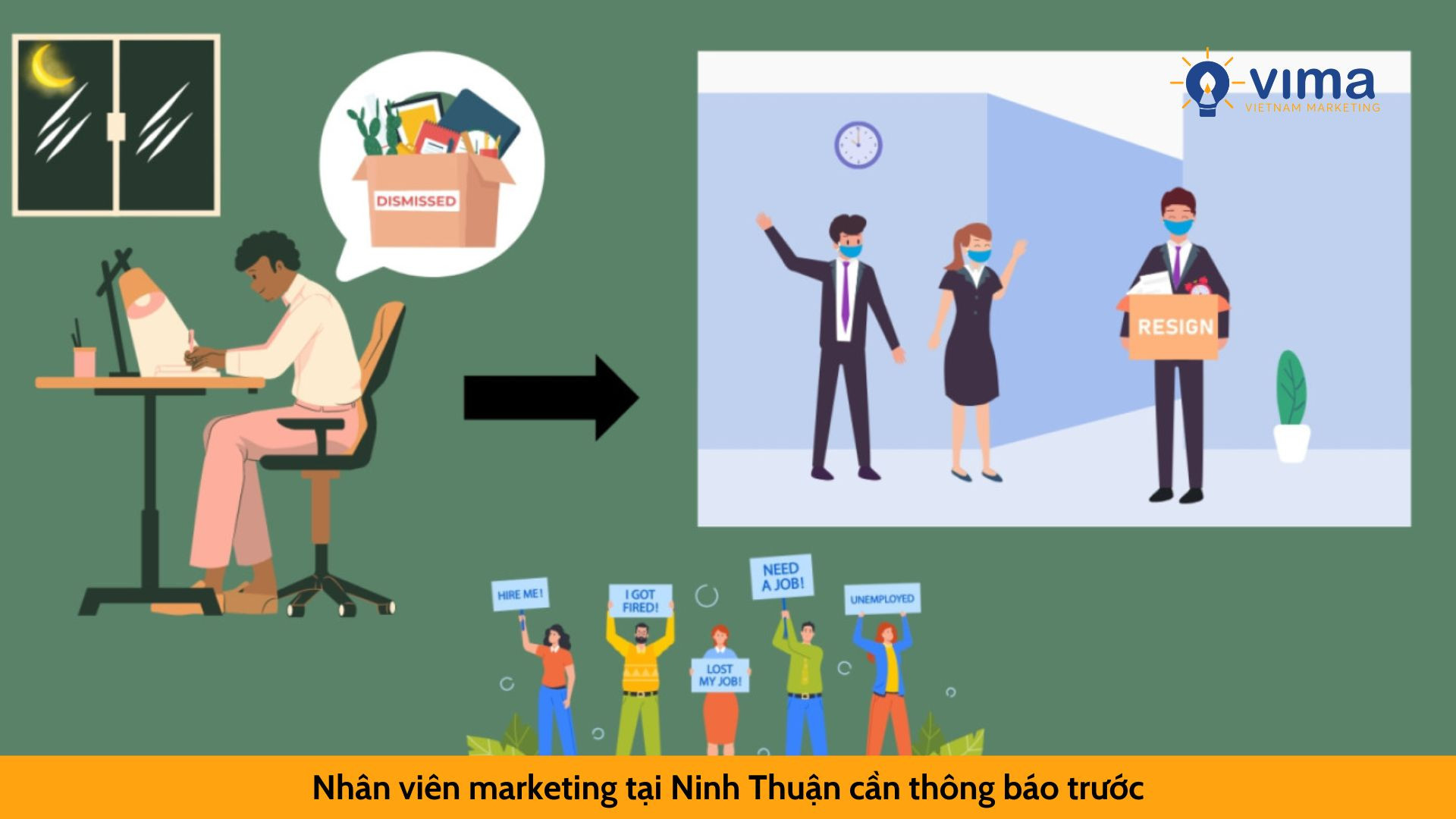 Nhân viên marketing tại Ninh Thuận cần thông báo trước