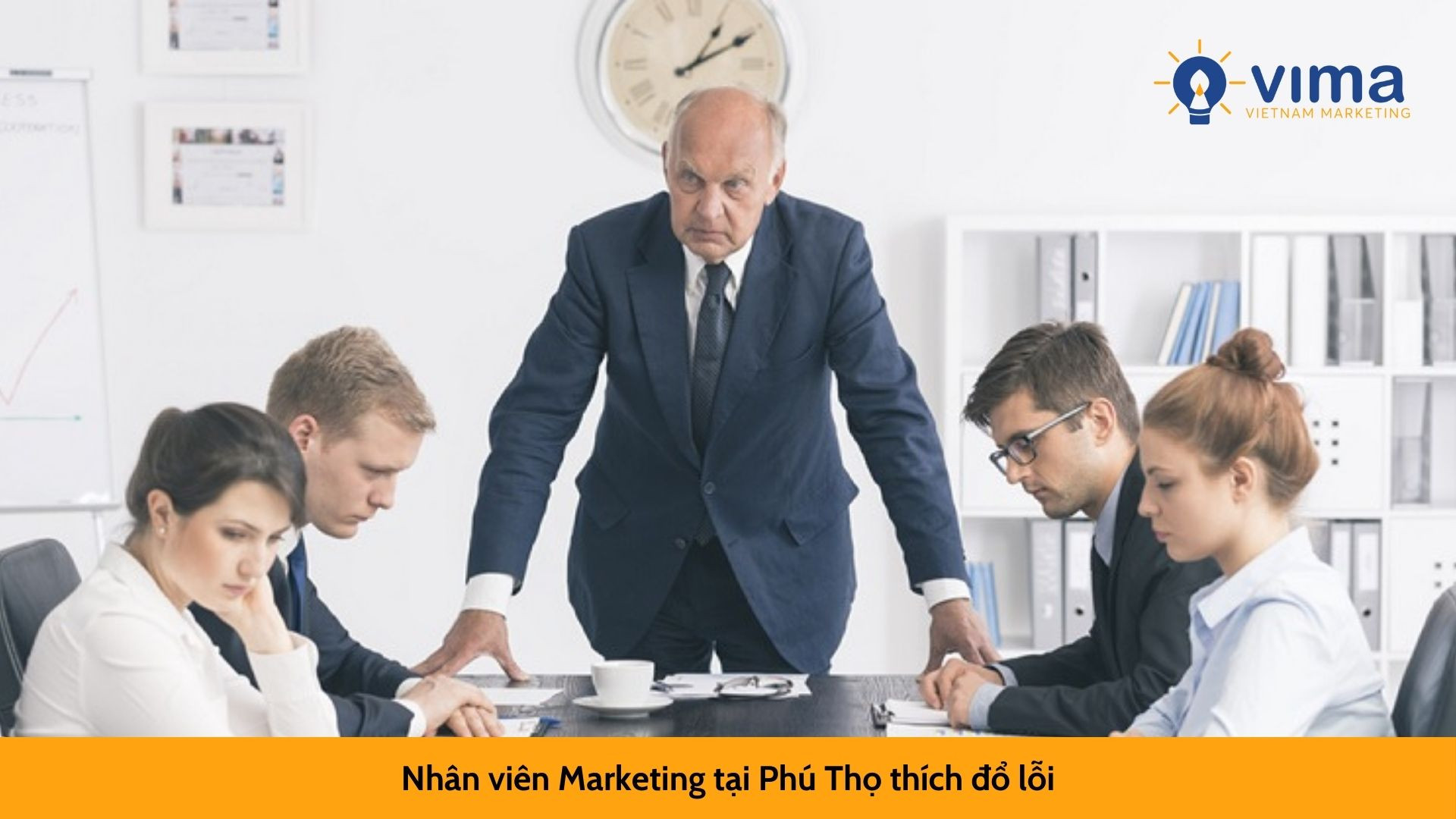 Nhân viên Marketing tại Phú Thọ thích đổ lỗi
