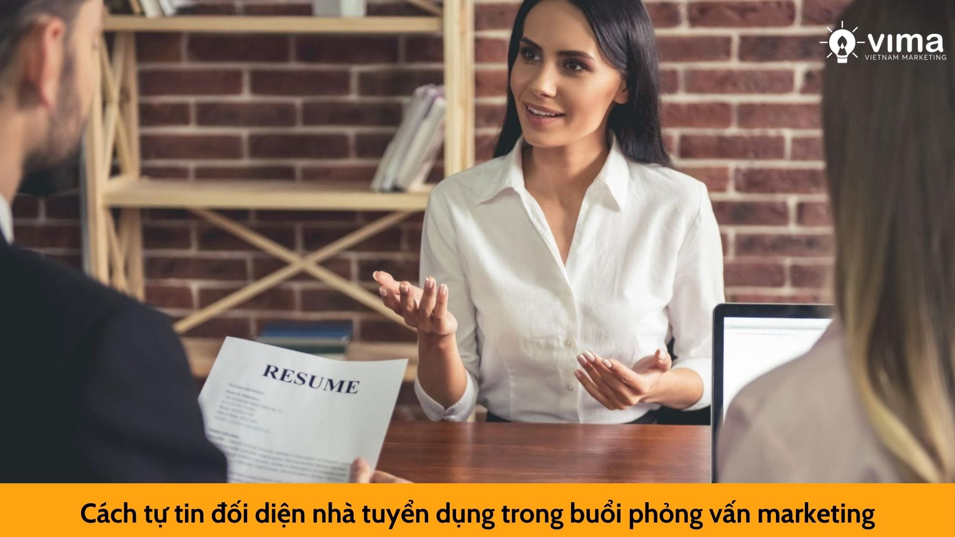 Cách tự tin đối diện nhà tuyển dụng trong buổi phỏng vấn marketing