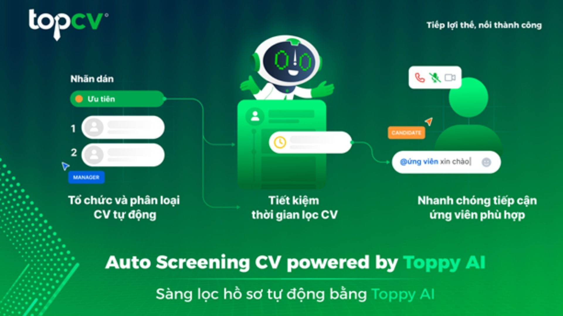 TopCV - Cơ hội việc làm marketing online từ các doanh nghiệp lớn